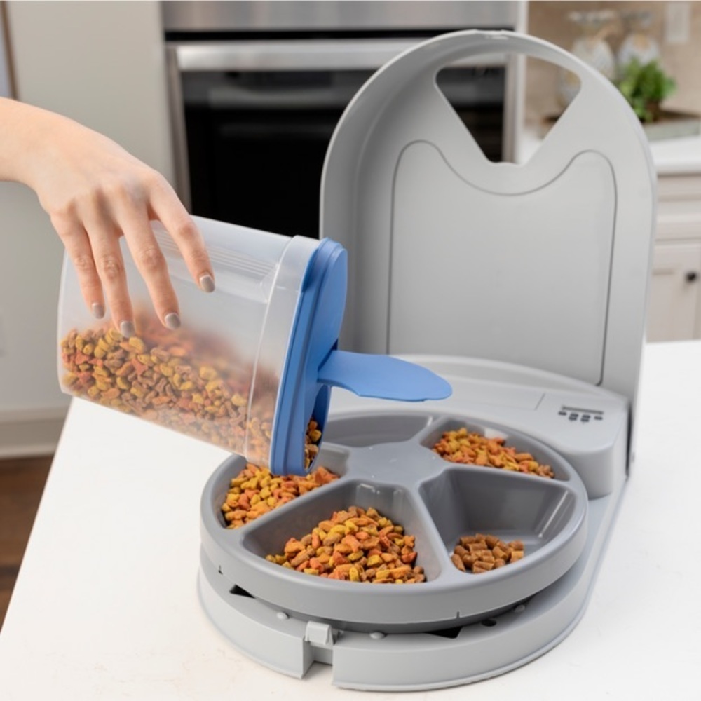 PetSafe 5 Meal Automatic Programmable Pet Feeder for Cats Dogs Small Pets - Picture 3 of 12